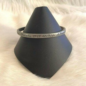 VIntage‎ Camco Proverbs 17:17 Bracelet 3367